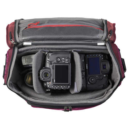 GW-PRO RED メッセンジャー L カメラバッグ レッド - ハクバ写真産業