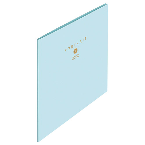 ハクバ ペーパースクウェア台紙 No.1770 6切サイズ 2面（角×2枚） ブルー