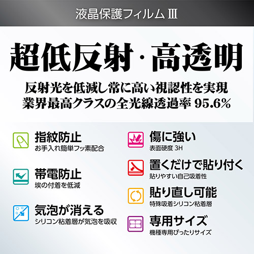 Canon EOS R3 専用 液晶保護フィルムIII - ハクバ写真産業