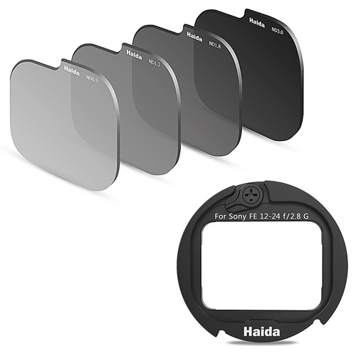 使い勝手の良い Haida リアレンズ NDフィルターキット ND0.9+1.2+1.8+