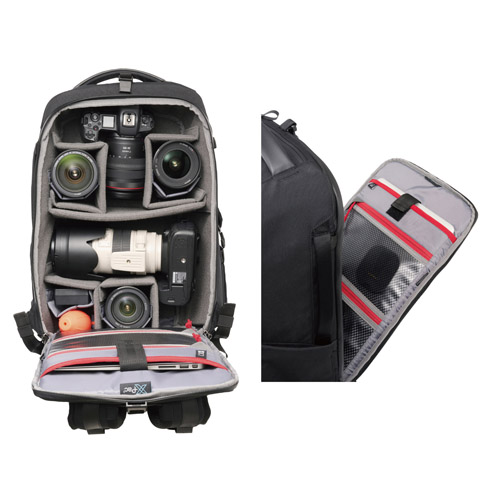 ハクバ GW-PRO リアゲート バックパック 20 ブラック カメラバッグ