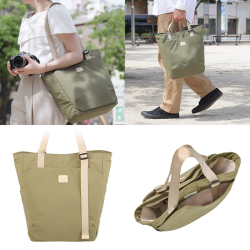 Chululu（チュルル） ルモ トートバッグ オリーブ カメラバッグ