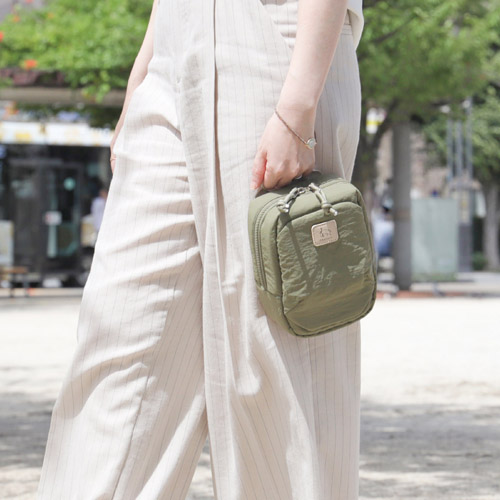 Chululu（チュルル） ルモ ミニショルダーバッグ オリーブ カメラバッグ