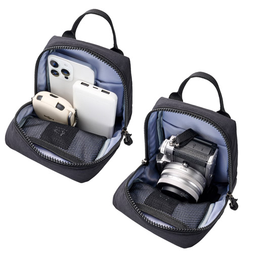 Chululu（チュルル） ルモ ミニショルダーバッグ ブラック カメラバッグ