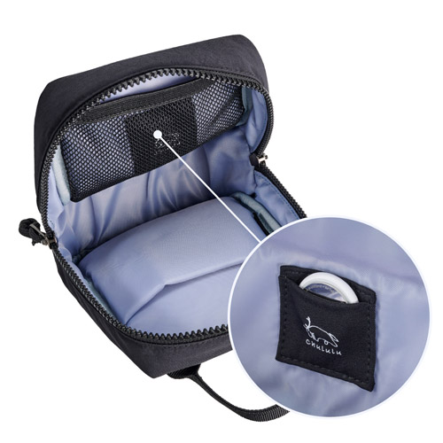 Chululu（チュルル） ルモ ミニショルダーバッグ ブラック カメラバッグ