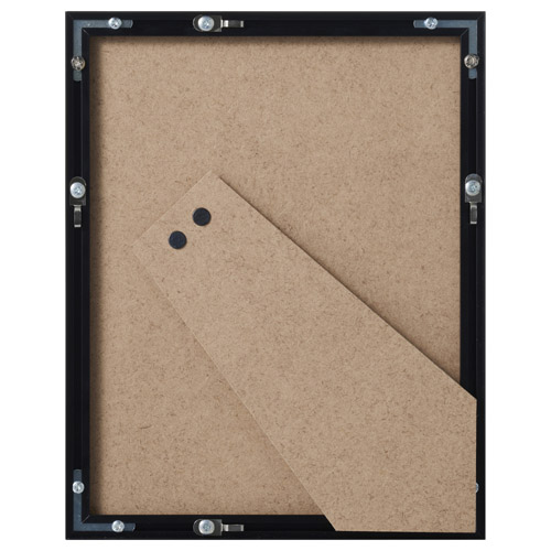 ハクバ アルミ額縁 HFA-03 2Lサイズ ブラック［ホワイトマット］