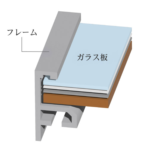 ハクバ アルミ額縁 HFA-03 A4サイズ ホワイト