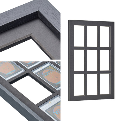 ハクバ トレーディングカード額 TCG-01(マグネットローダー35ptサイズ×9枚用)