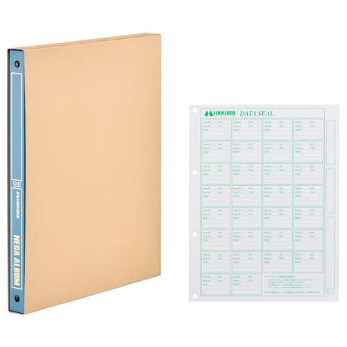 写真収納アルバム ハクバ ネガアルバム 120用（30シート入）ブルー