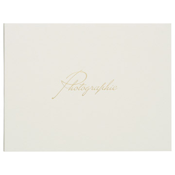 フォトメッセージカード ランス グラース Lサイズ 2面 ヨコ クリーム