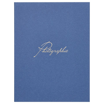 フォトメッセージカード ランス グラース 2Lサイズ 2面 タテ ネイビー