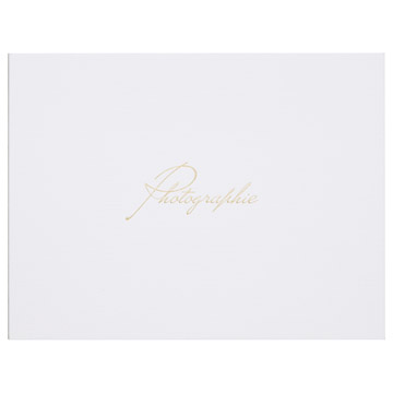 フォトメッセージカード ランス グラース 2Lサイズ 2面 ヨコ ホワイト