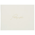 フォトメッセージカード ランス グラース Lサイズ 2面 ヨコ クリーム フォトメッセージカード ランス グラース Lサイズ 2面 ヨコ クリーム