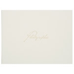 フォトメッセージカード ランス グラース 2Lサイズ 2面 ヨコ クリーム