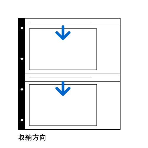 レポートアルバムDX用替台紙 カビネサイズ （10シート入） - ハクバ写真産業
