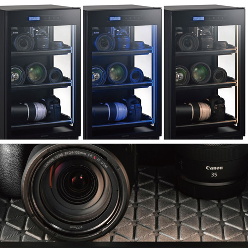 防湿庫 E-ドライボックス KED-P60ECA