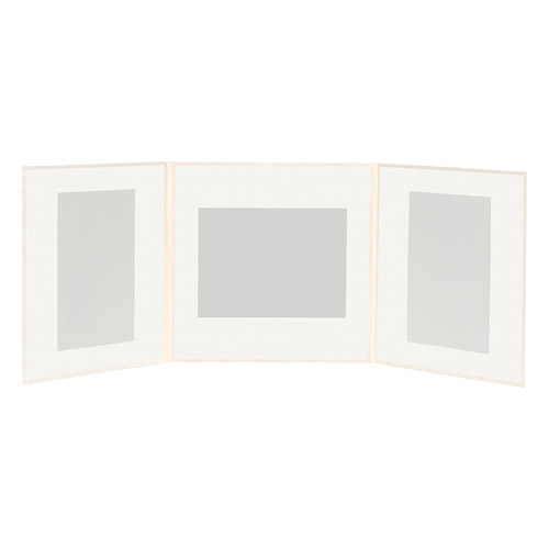 ハクバ スリムスクウェア台紙 ポストカード（KG）サイズ 3面（角×3枚）